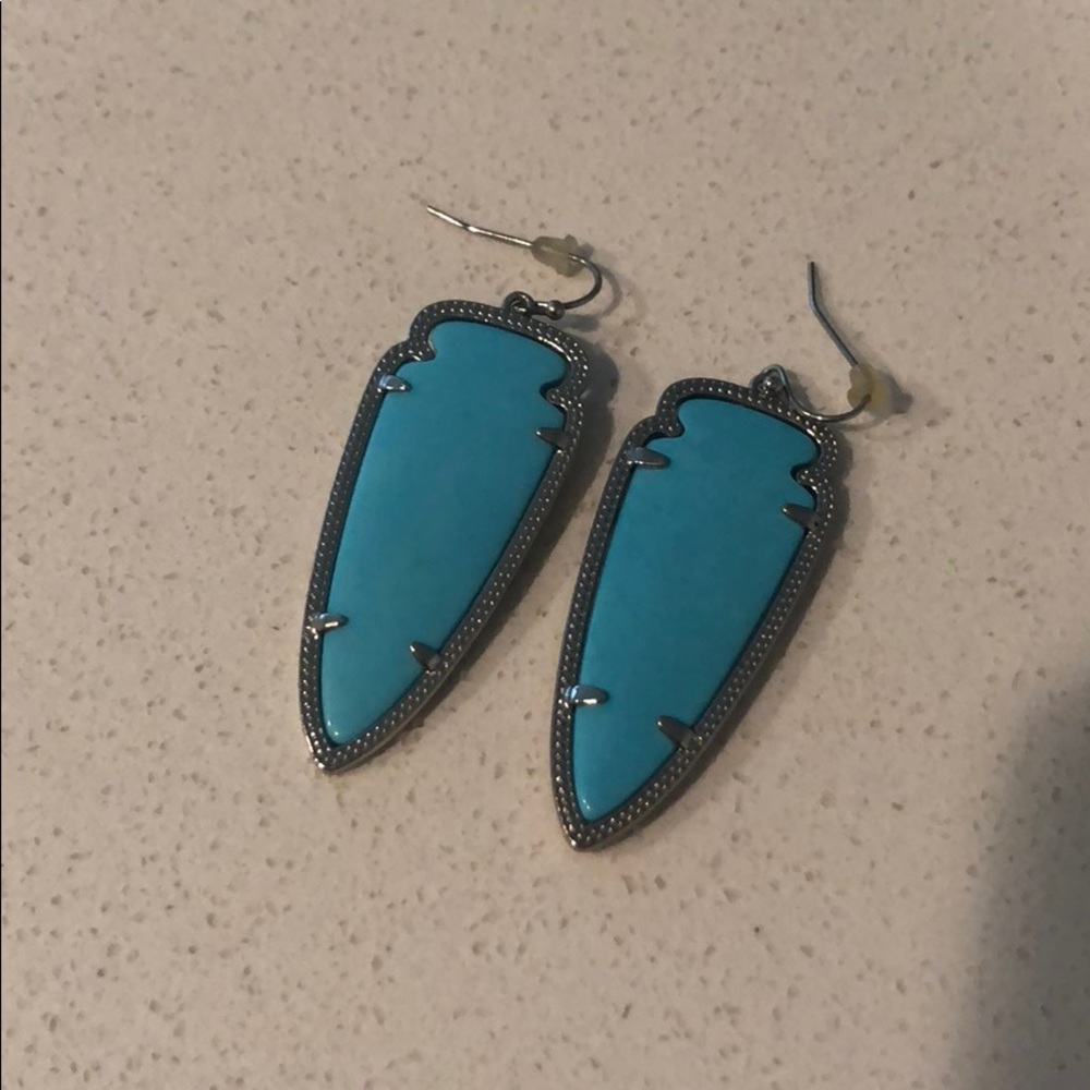 Turquoise Kendra Scott Earrings